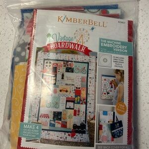 Kimberbell Vintage Boardwalk Embroidery Kit